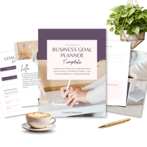 goal planner template